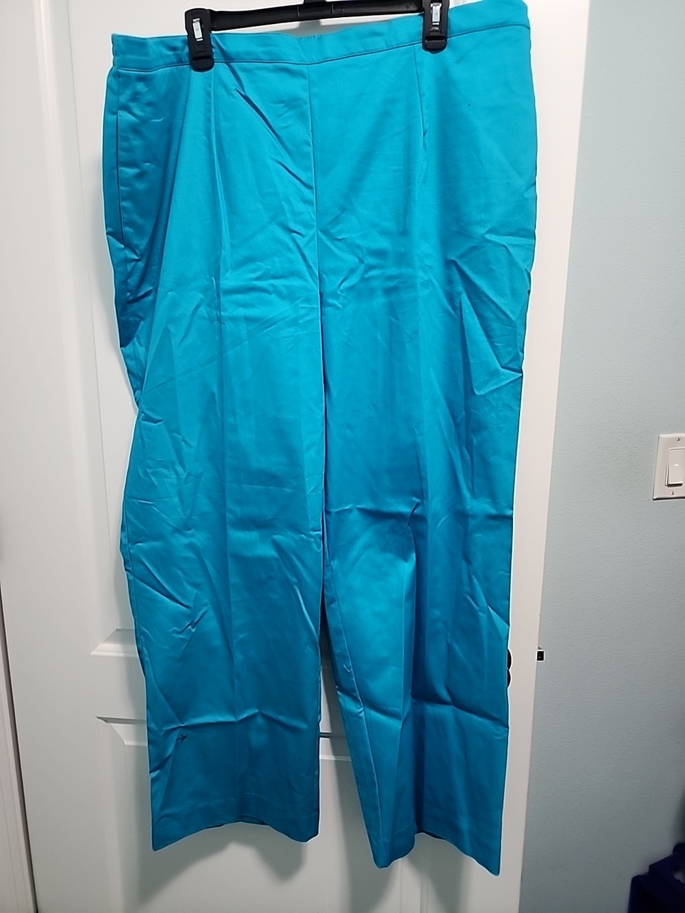 NWT Alfred Dunner Wmn's  Sz 22  Turquoise Blue Pants